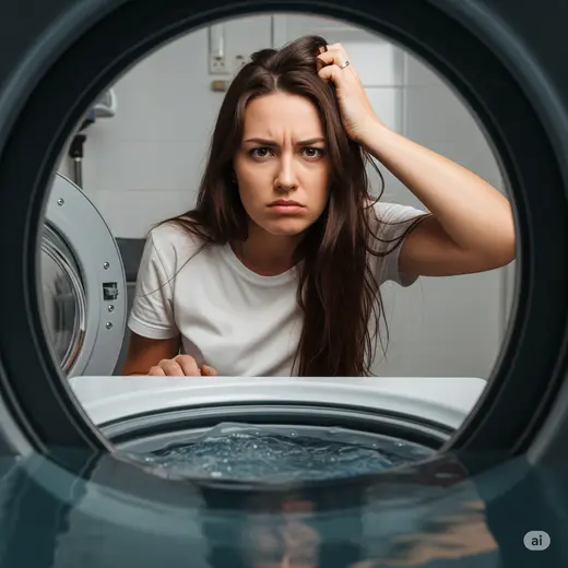 مشکلات ماشین لباسشویی - تخلیه نشدن آب  دستگاه - شهباز سرویس