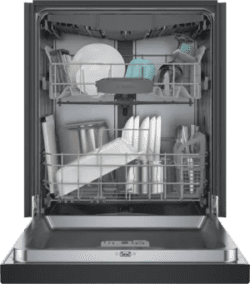 ماشین ظرفشویی بوش مدل 300 Series Dishwasher 24'' Black حالت دربار